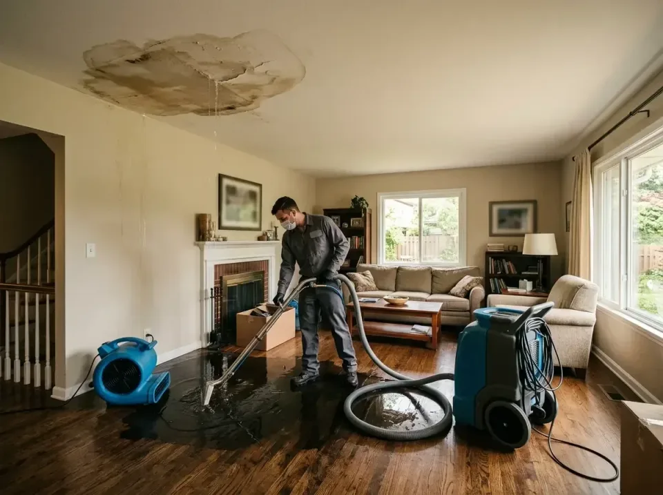 attic-pipe-burst-ceiling-drip-008 — frequently asked questions, Water Damage Restoration & Carpet Care in Cameron, TX